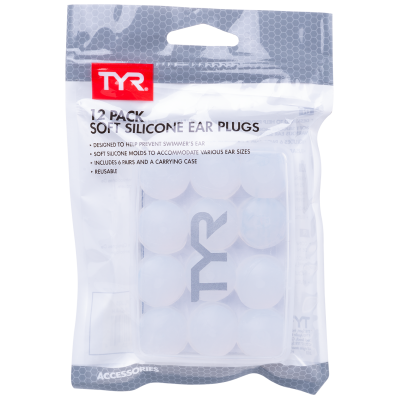 Беруши Soft Silicone Ear Plugs, LEP12PK/101, белый